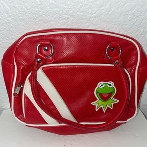 Muppets Red 13x10 Handbag with Kermit